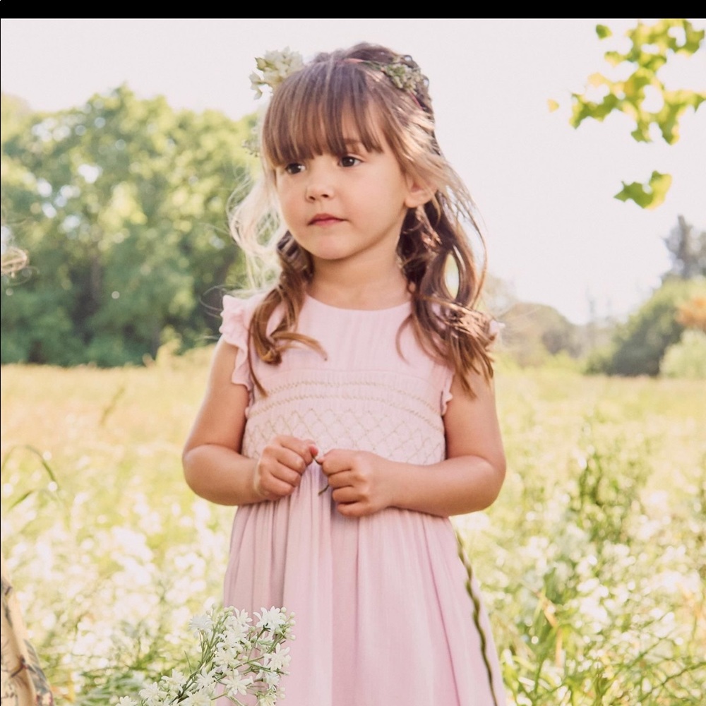 Brand new “NEXT UK” Girl’s pink Dress, Size 8
